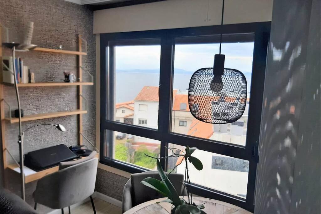 Apartamento con vistas al mar y playa enfrente Ribeira Exterior foto
