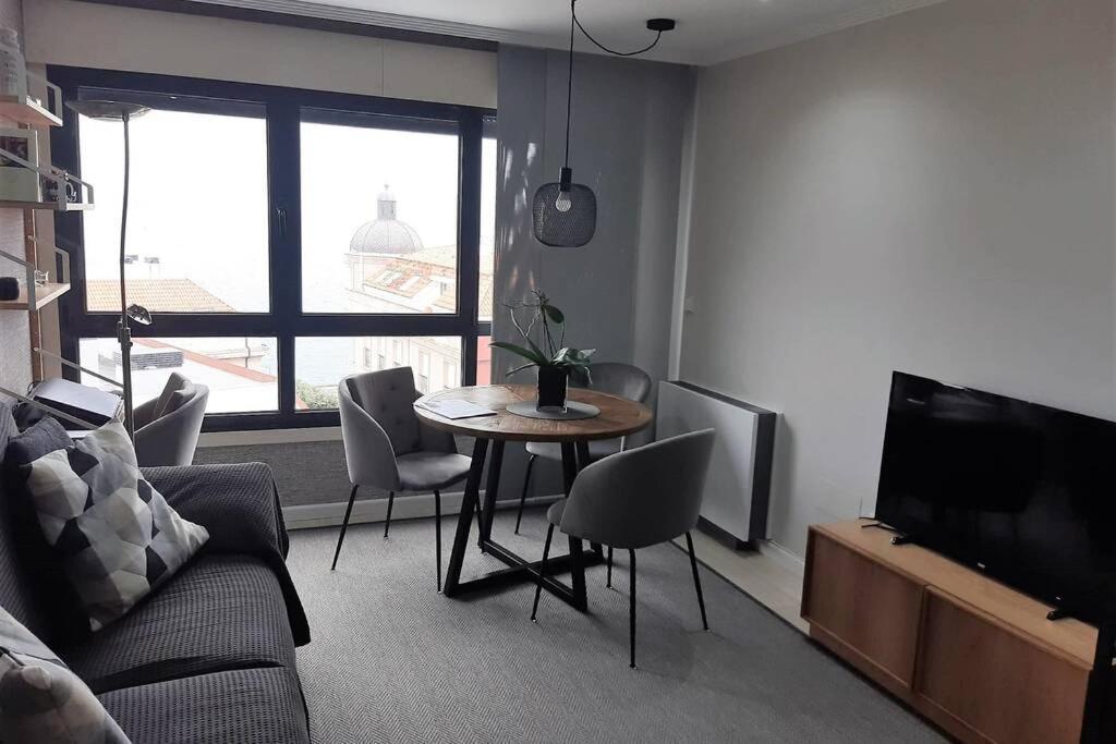 Apartamento con vistas al mar y playa enfrente Ribeira Exterior foto