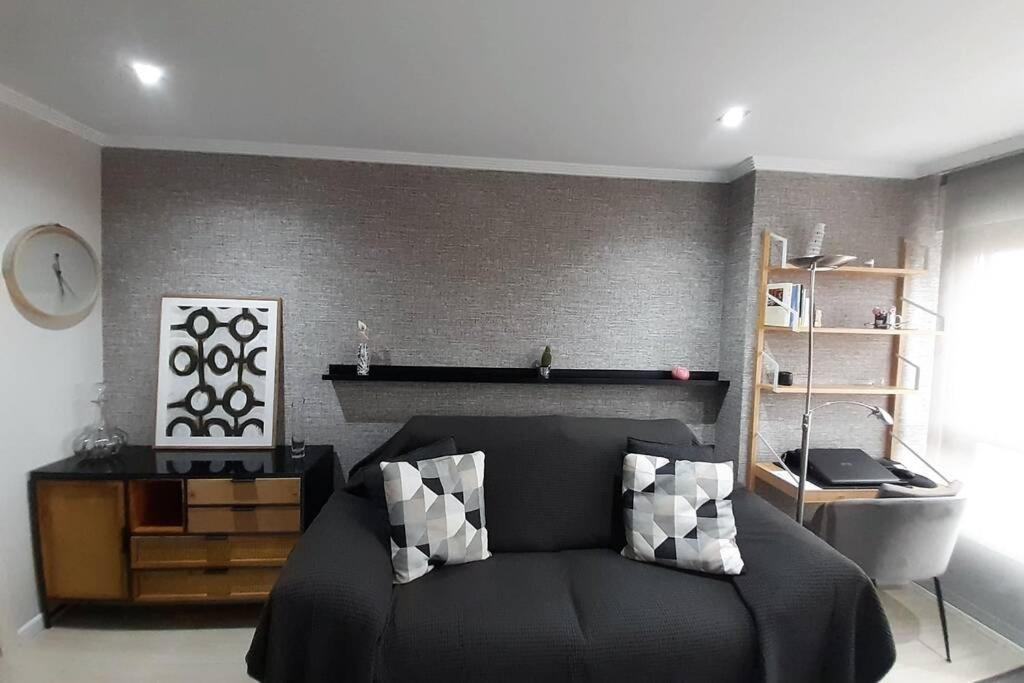 Apartamento con vistas al mar y playa enfrente Ribeira Exterior foto
